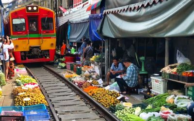 bangkok vlakovy trh
